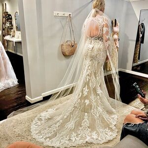 Essence of Australia Long Sleeve Lace Wedding Dress